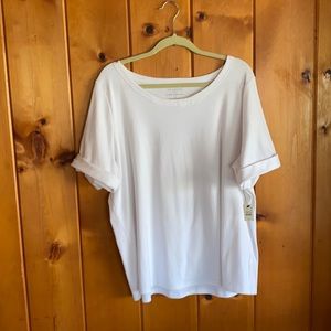 Talbots stretch tee